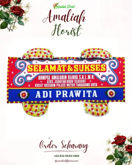 Papan Bunga Ucapan Selamat Sumuradem